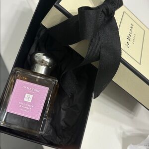 Limited edition Jo Malone Rose Water & Vanilla Fragrance with Pink Label 50ml